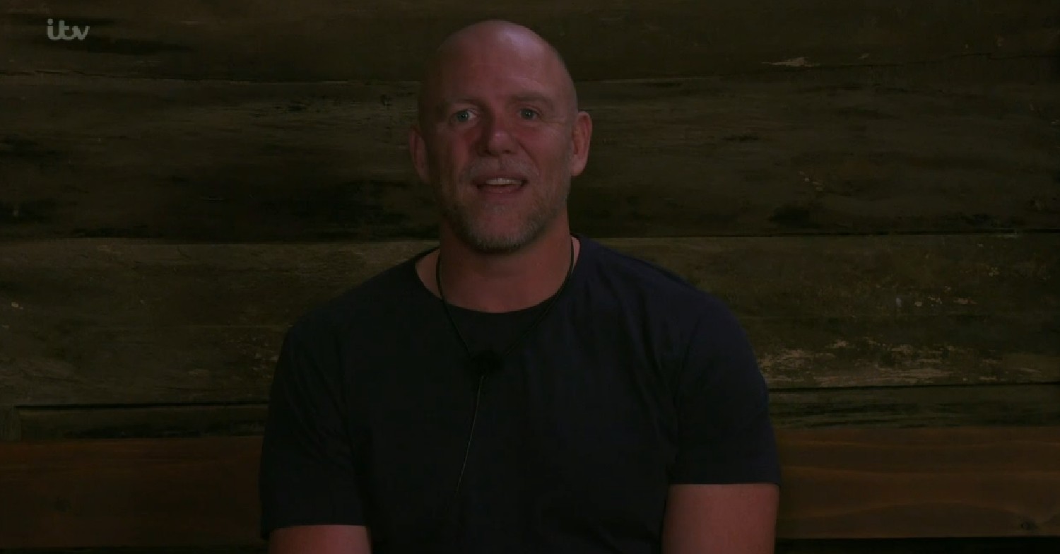 I'm A Celeb star Mike Tindall speaking in Bush Telegraph