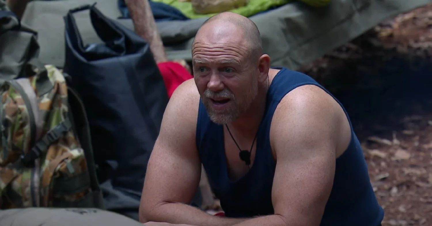 Mike Tindall in the jungle