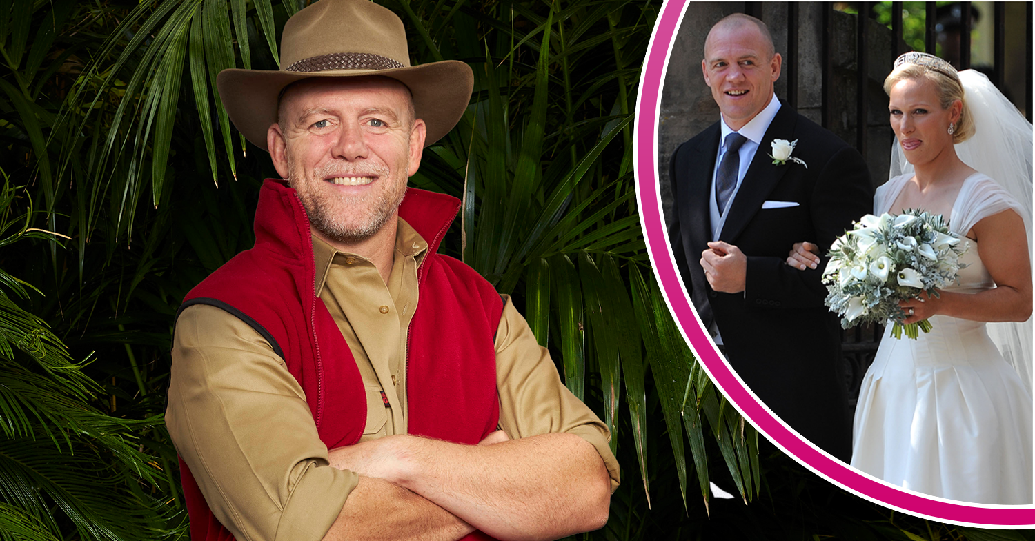 Mike Tindall in the I'm A Celebrity jungle and on his wedding day