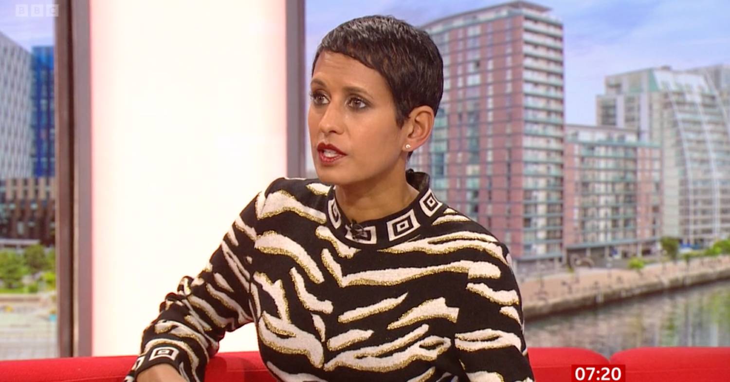 Naga Munchetty is back on BBC Breakfast