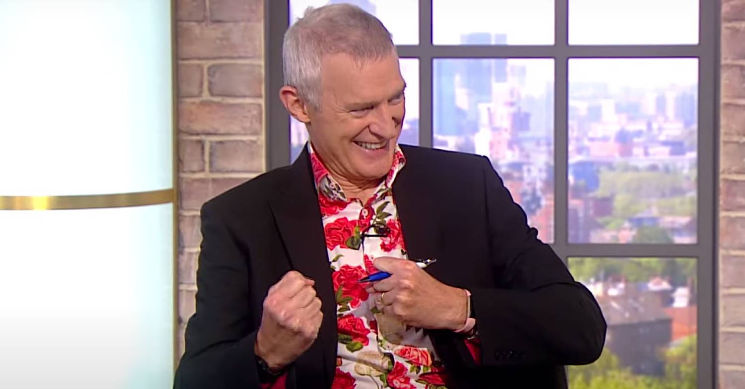 Jeremy Vine smiles
