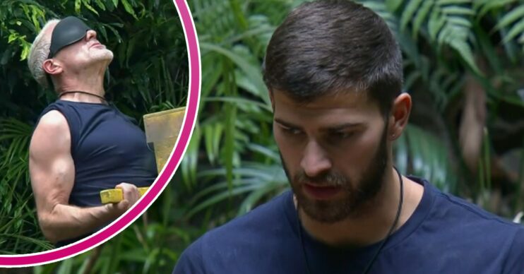 Chris Moyles and Owen Warner on I'm A Celebrity trial