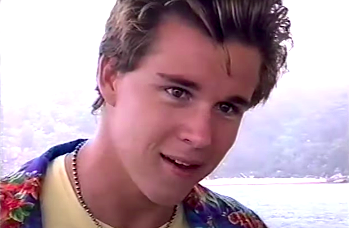 Vinny Patterson smiles in Home and Away