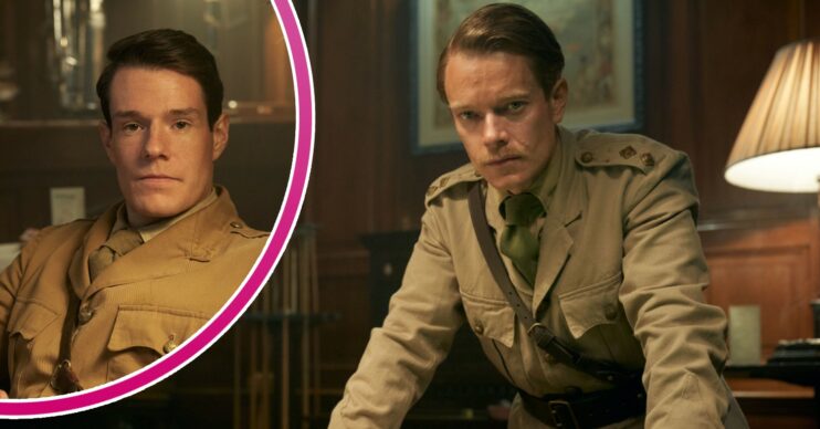 Connor Swindells and Alfie Allen in SAS Rogue Heroes