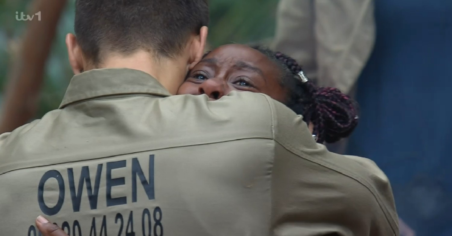 Scarlette Douglas in tears on I'm A Celebrity