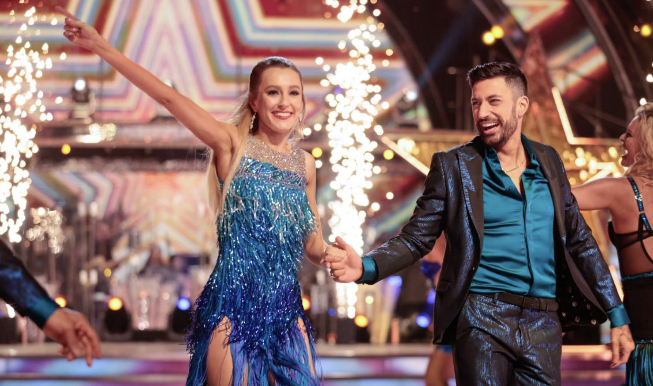 Rose and Giovanni on Strictly Come Dancing 