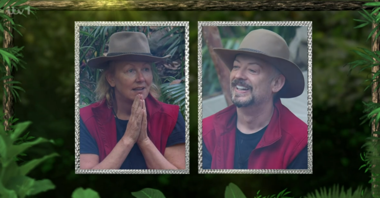 Sue Cleaver and Boy George on I'm A Celebrity tonight