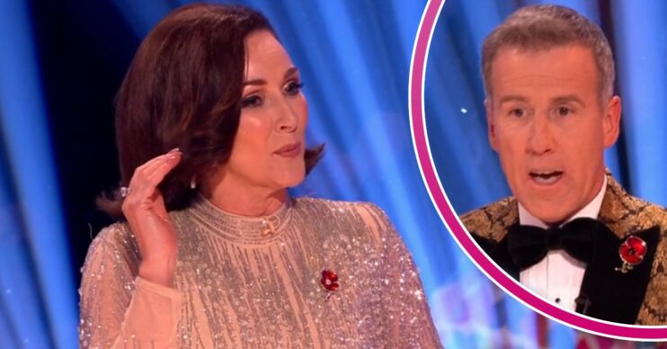 Shirley Ballas and Anton Du Beke giving feedback on Strictly