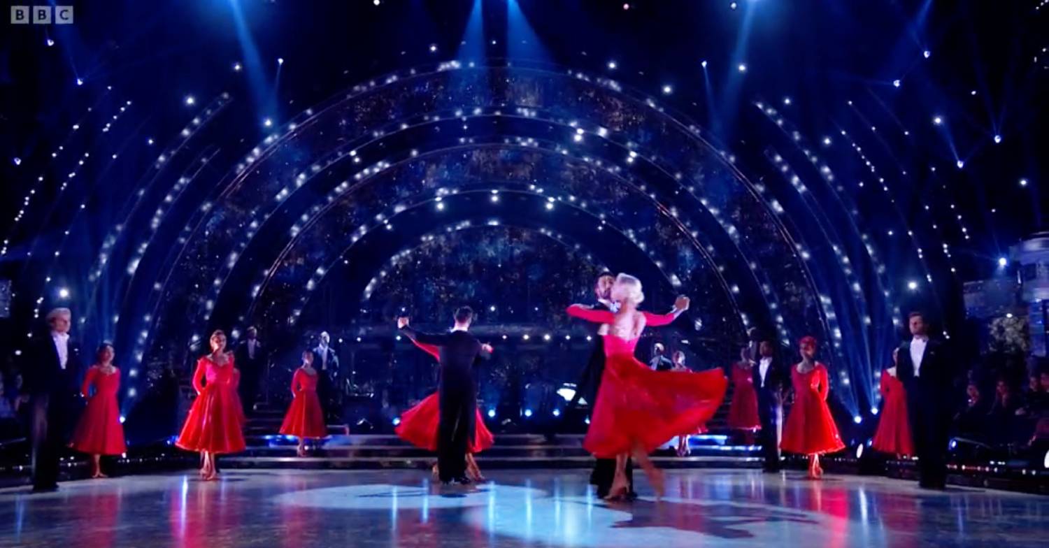 Strictly pros dance