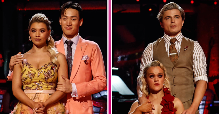 Strictly couple in the dance off