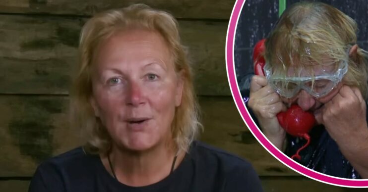 Sue Cleaver on I'm A Celebrity is gunged
