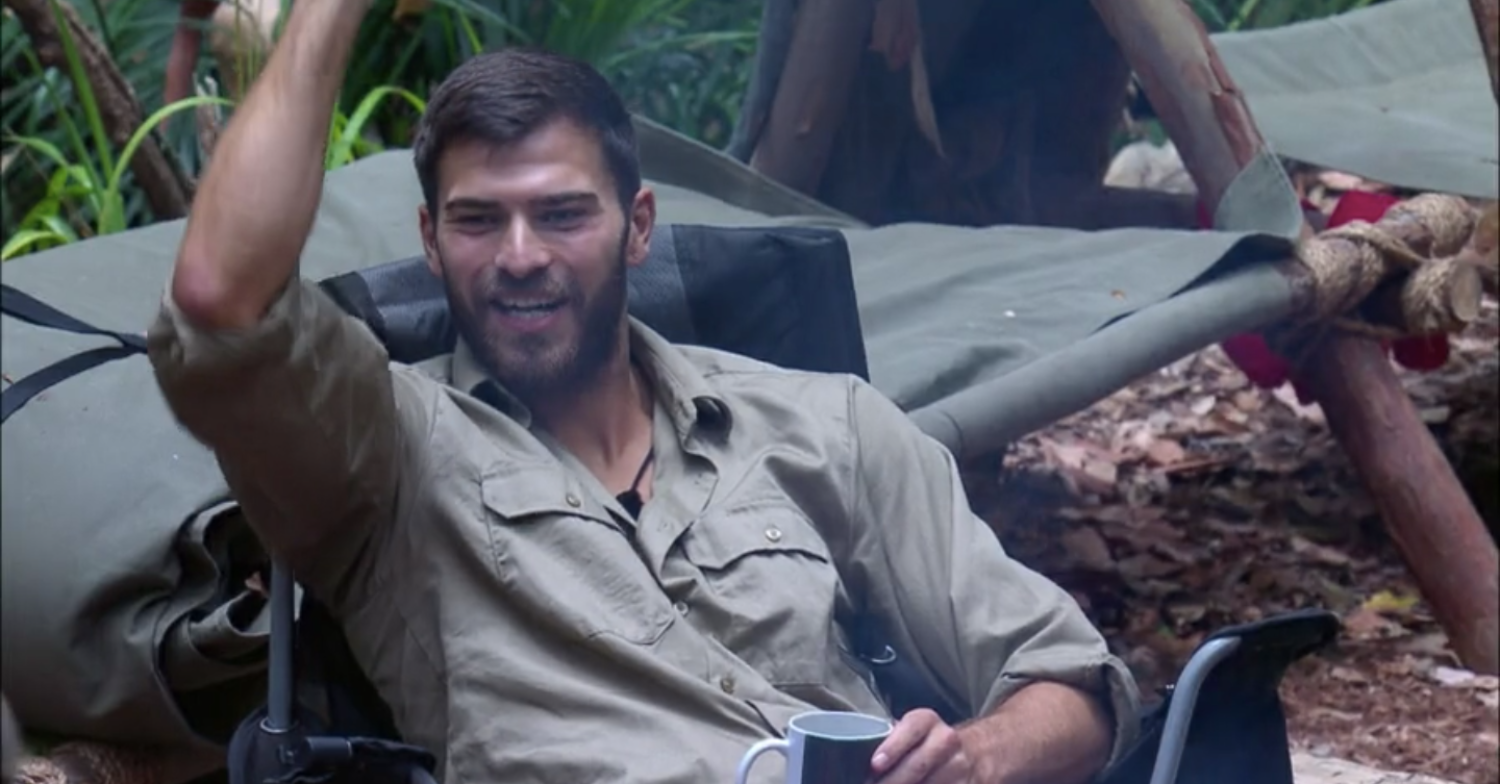 I'm A Celeb star Owen talking to Mike