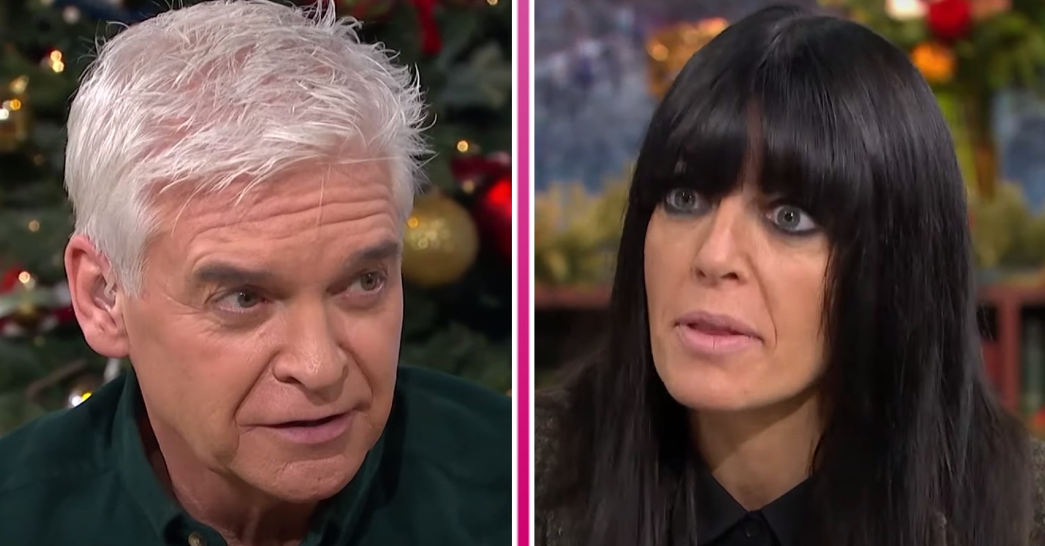 This Morning today included Phillip Schofield appearing put out and Claudia Winkleman looking scared