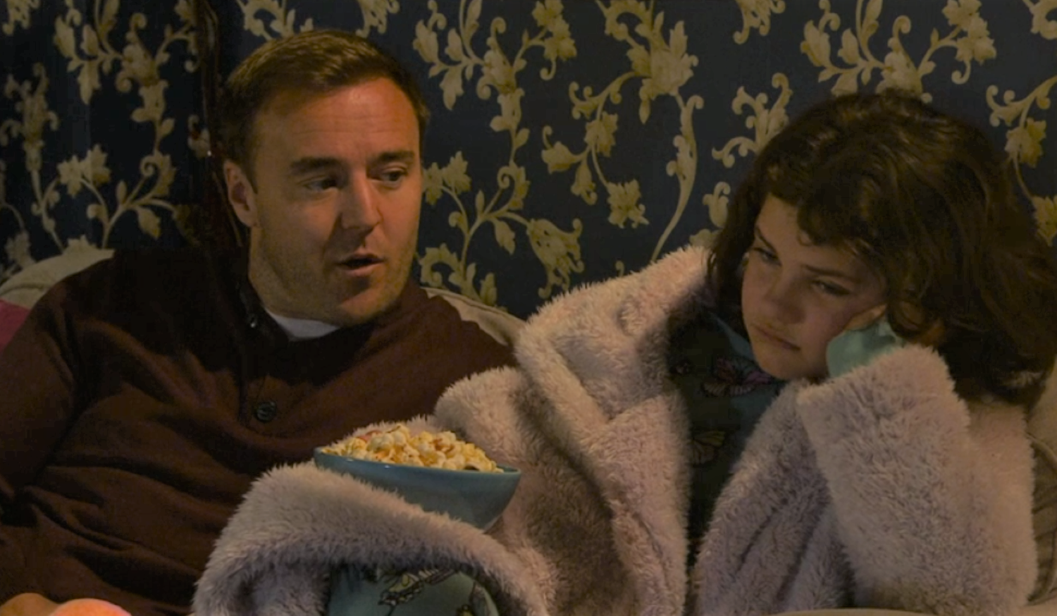 Tyrone tries to talk to Hope who looks annoyed in Coronation Street