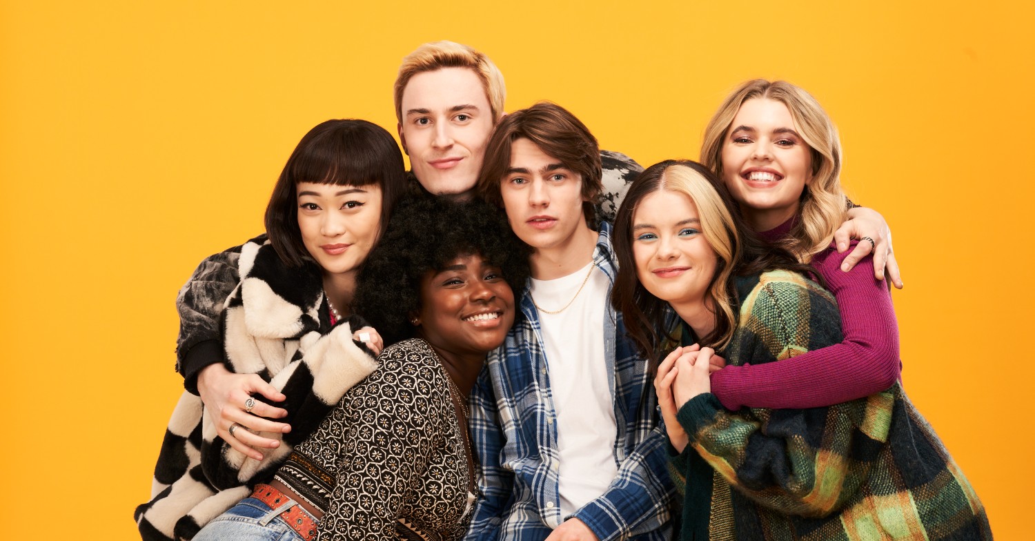 The cast of Tell Me Everything on ITVX