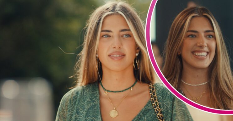 Yasmine Zweegers smiling in Made In Chelsea