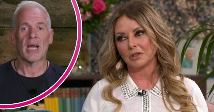 Chris Moyles on I'm A Celebrity, Carol Vorderman on This Morning today