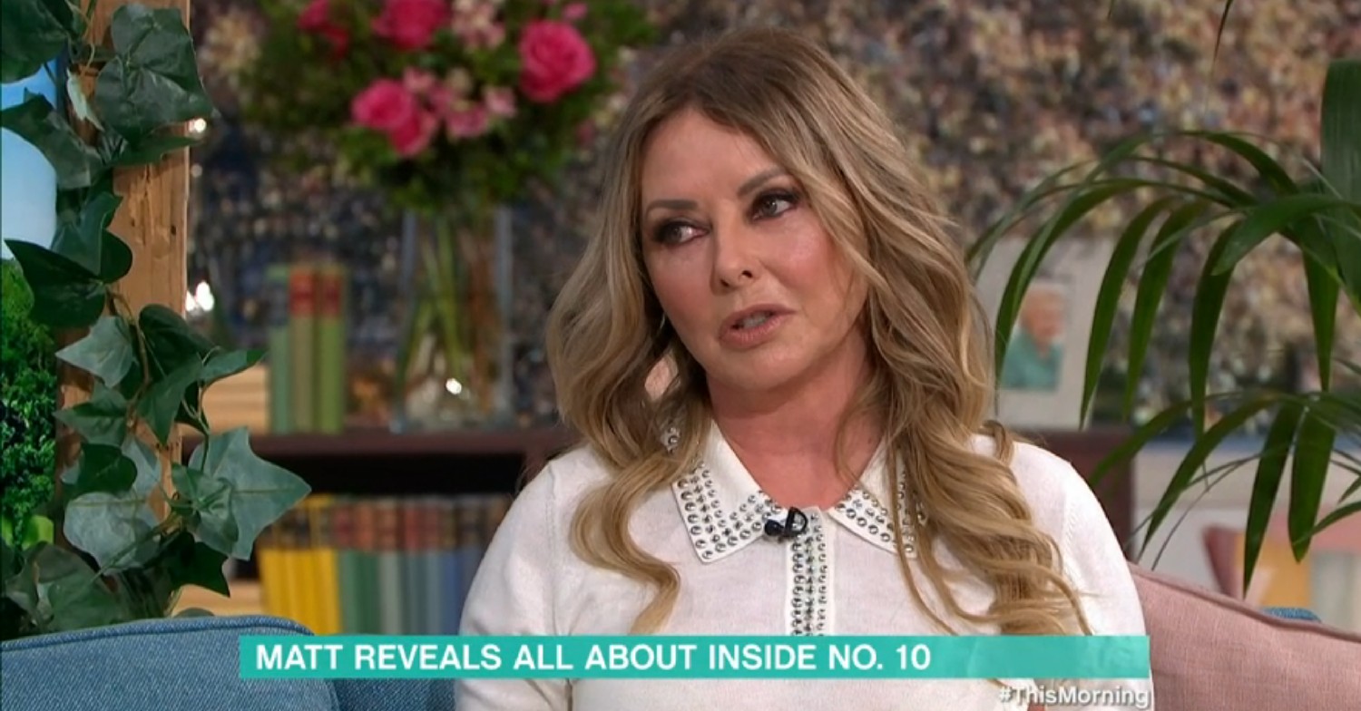 Carol Vorderman on This Morning today 
