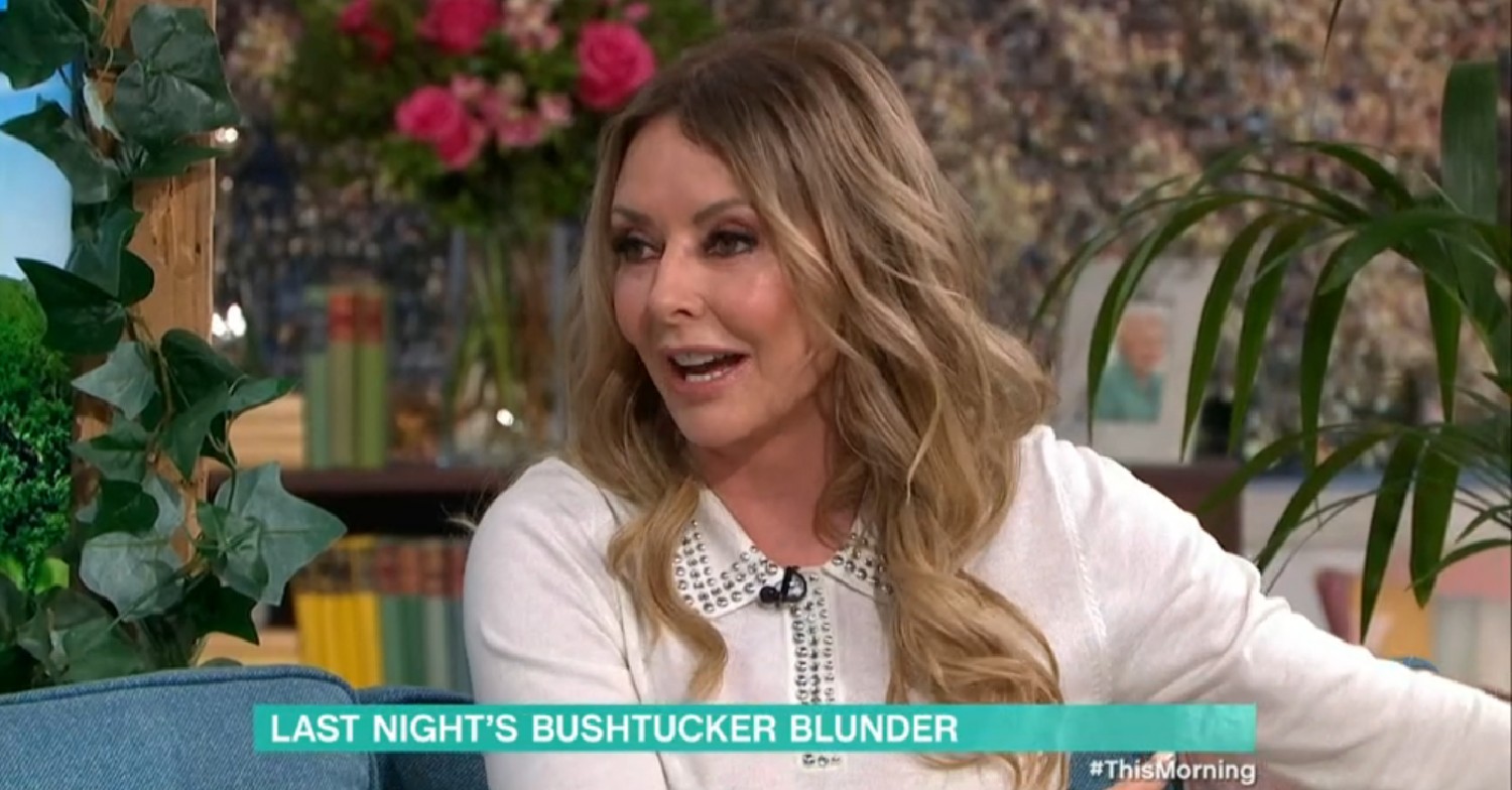 Carol Vorderman on This Morning today 