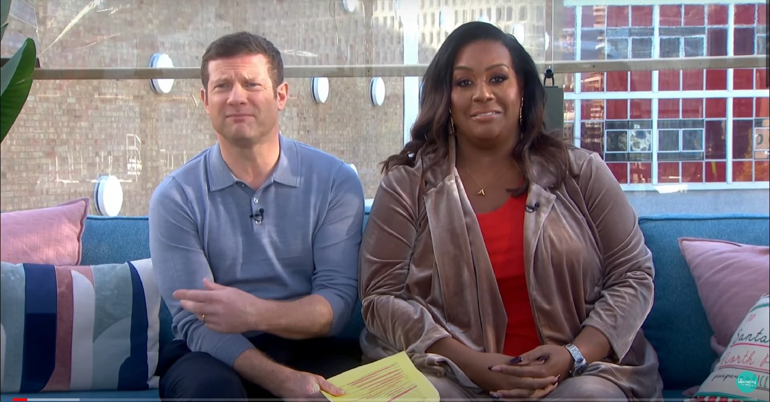 Dermot O'Leary and Alison Hammond on ITV This Morning