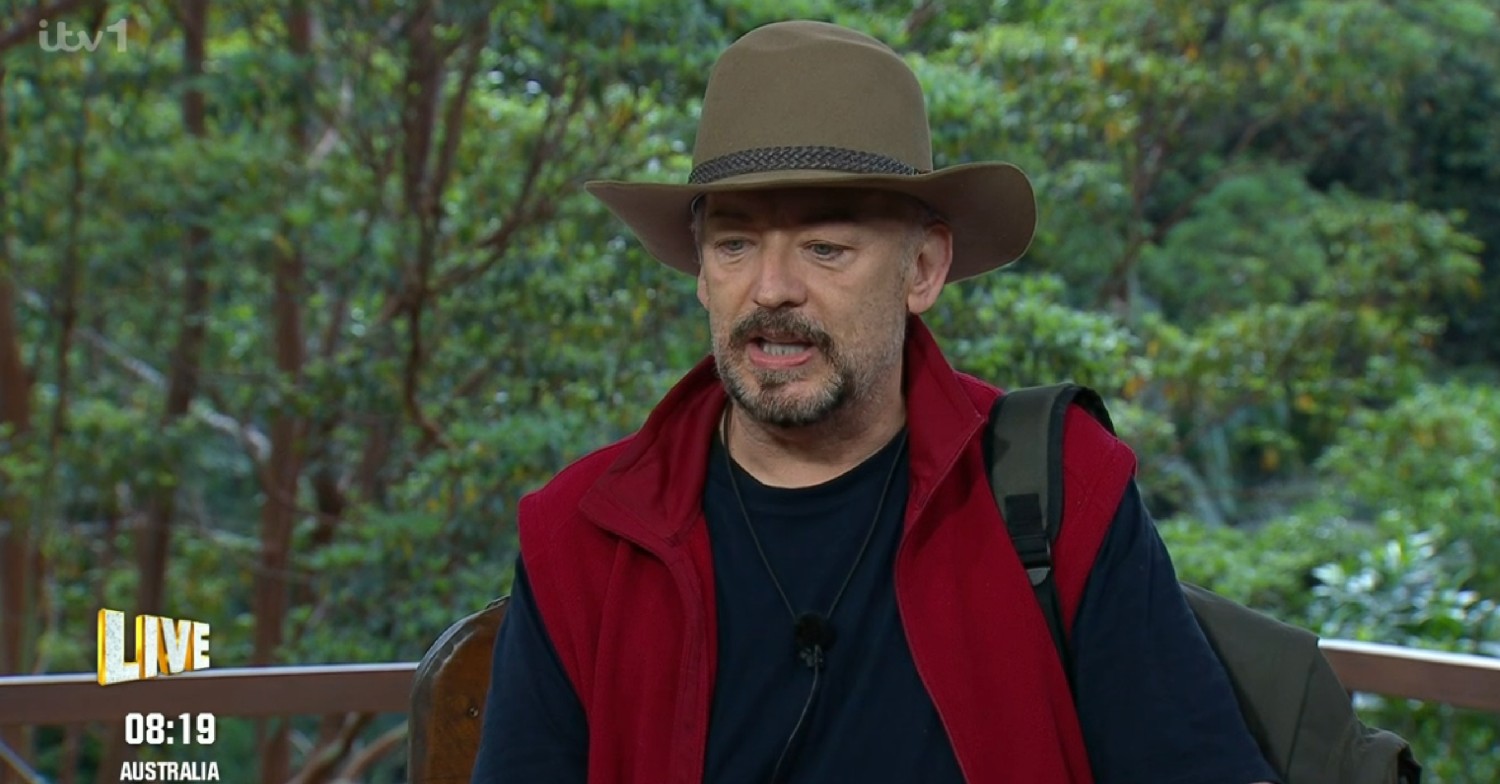 Boy George on I'm A Celebrity tonight 