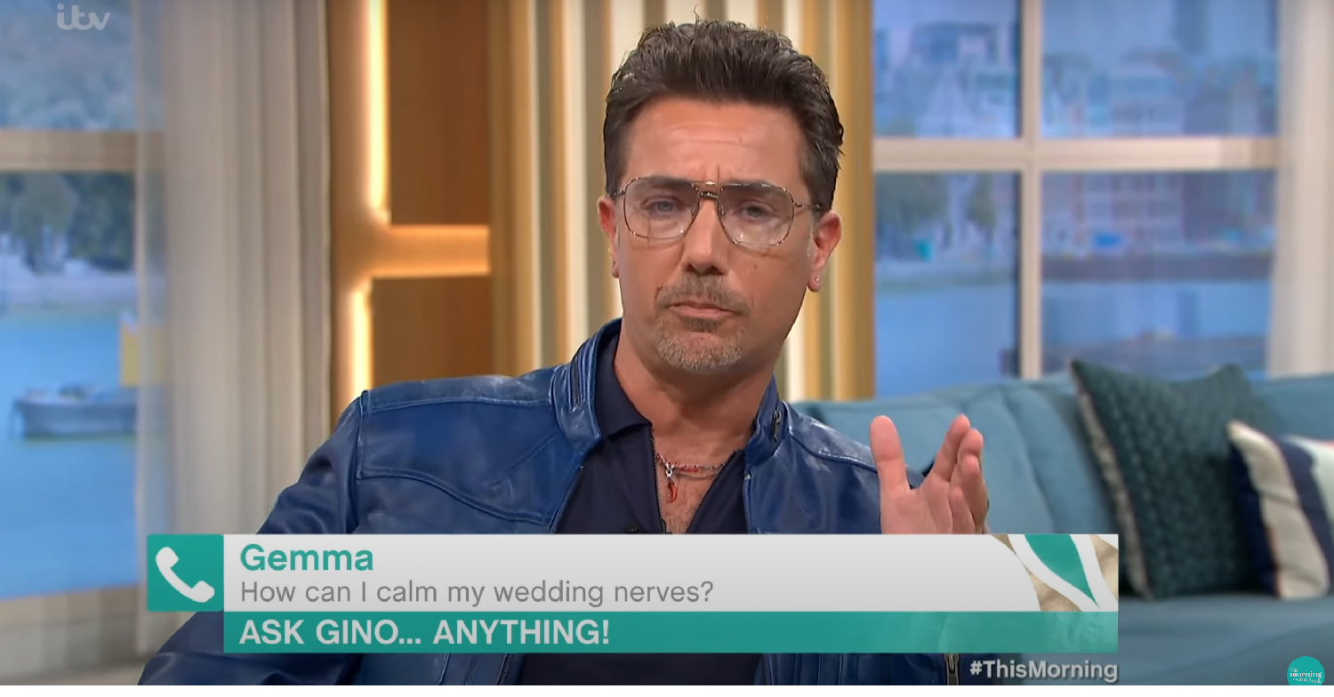 Gino D'Acampo on This Morning today 
