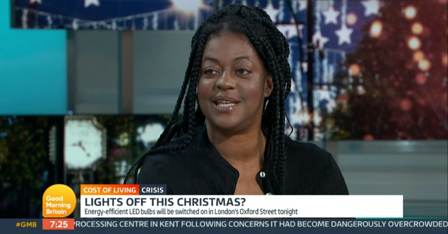 Ava Vidal on GMB today 