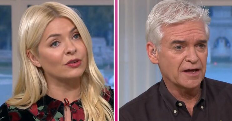 Holly Willoughby, Phillip Schofield on This Morning today