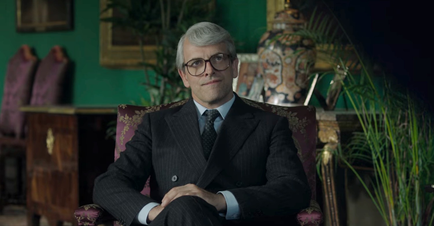 Jonny Lee Miller as John Major on The Crown
