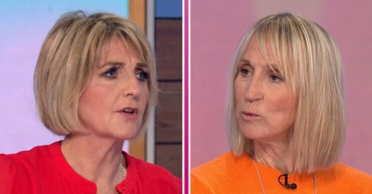 Kaye Adams and Carol McGiffin on Loose Women today