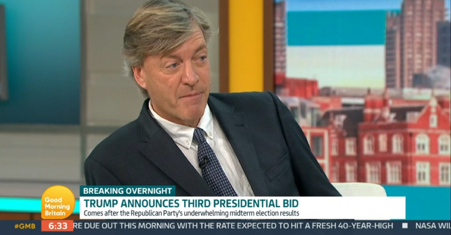 Richard Madeley on GMB today