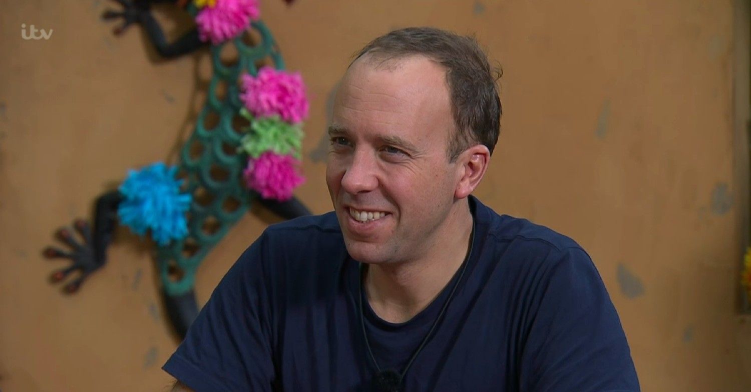 Matt Hancock on I'm A Celebrity 2022 