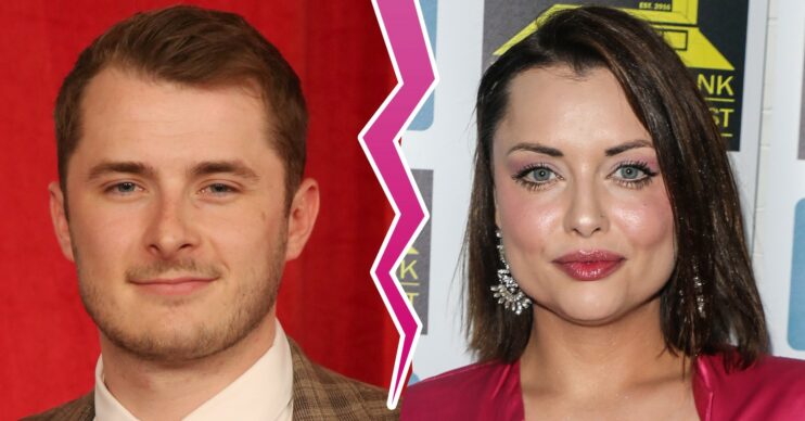 EastEnders stars Max Bowden and Shona McCarty separated by a split