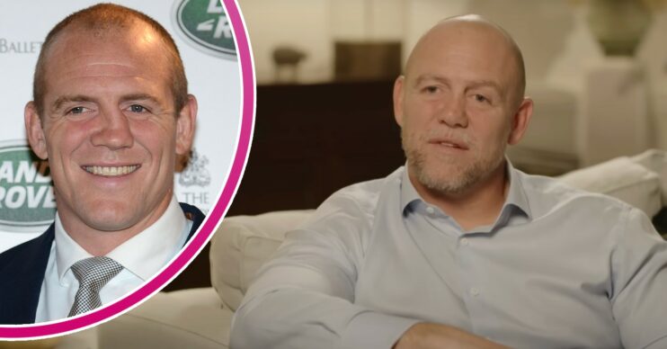 Mike Tindall crooked nose and him on I'm A Celebrity