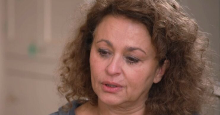 Nadia Sawalha crying on Loose Women today