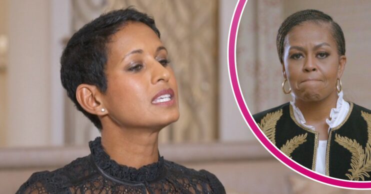 Naga Munchetty, Michelle Obama on BBC Breakfast today