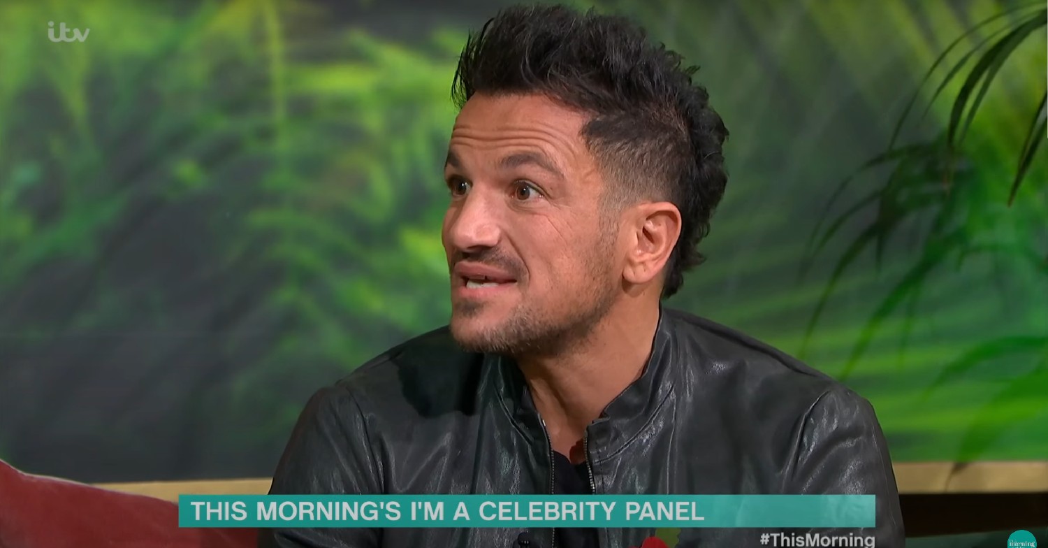 Peter Andre on This Morning today 