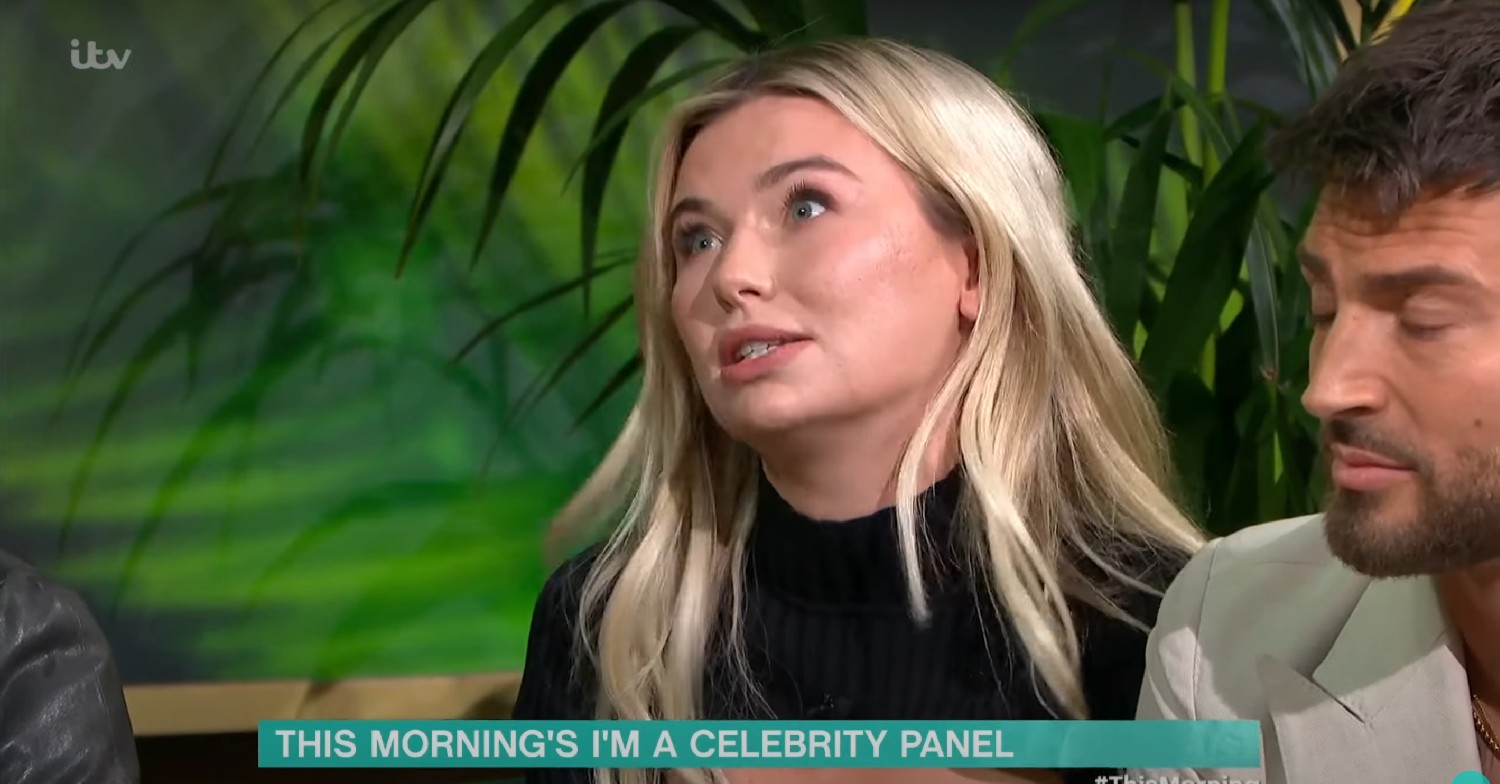 Toff looks fed up on This Morning today
