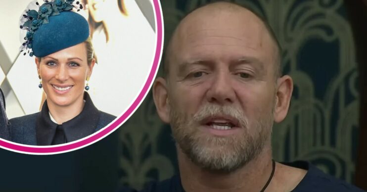Zara Tindall and I'm A Celeb star Mike Tindall in the jungle