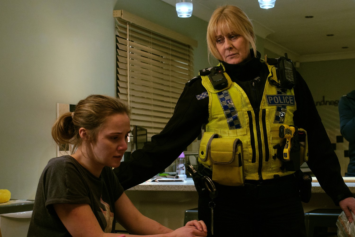 Happy Valley star Mollie Winnard has she revealed she was trolled while appearing on Coronation Street (Credit: BBC One)