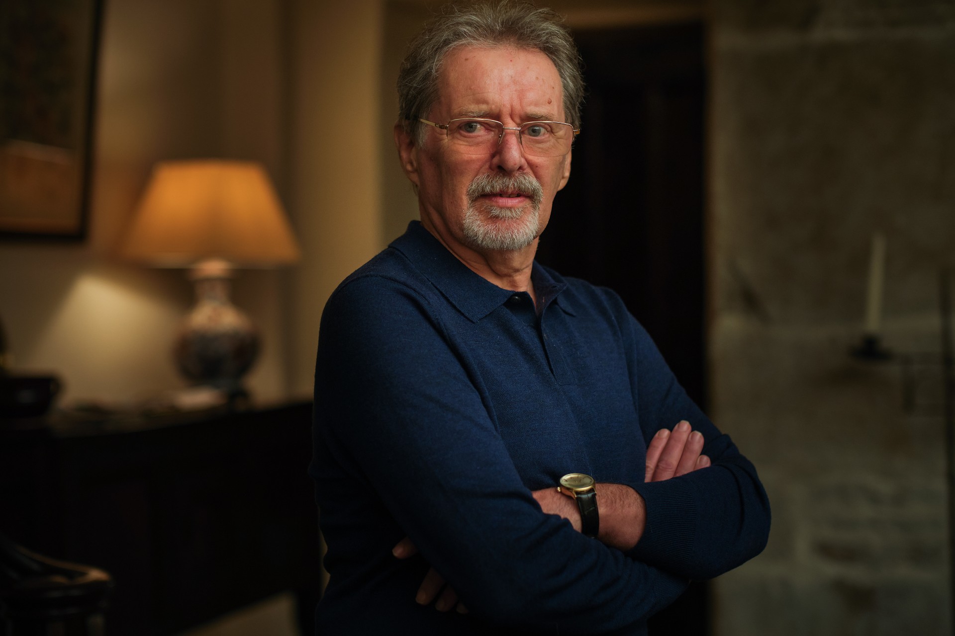 George Costigan crossing his arms in Happy Valley