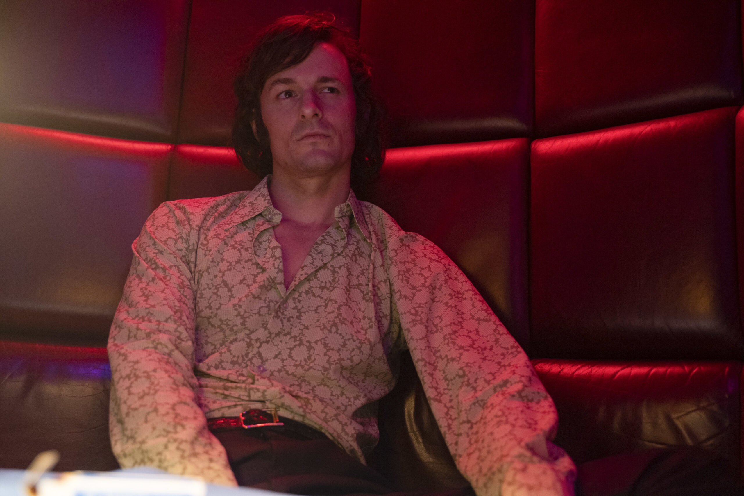 Steve Douthwaite sits in the club in Strike Troubled Blood