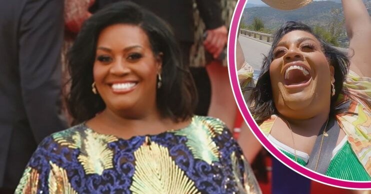 Alison Hammond poses in a comp image