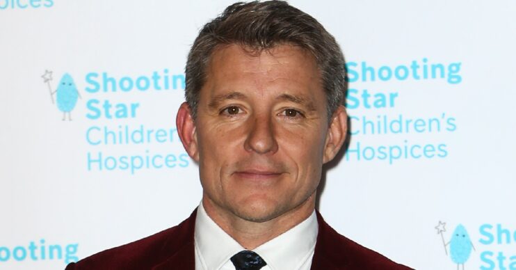 Tipping Point star Ben Shephard posing at event