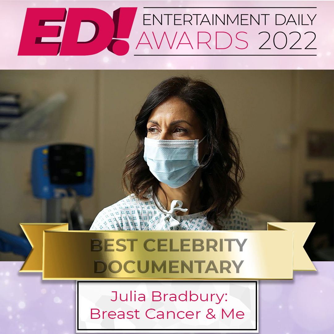 Entertainment Daily Awards - Julia Bradbury wins