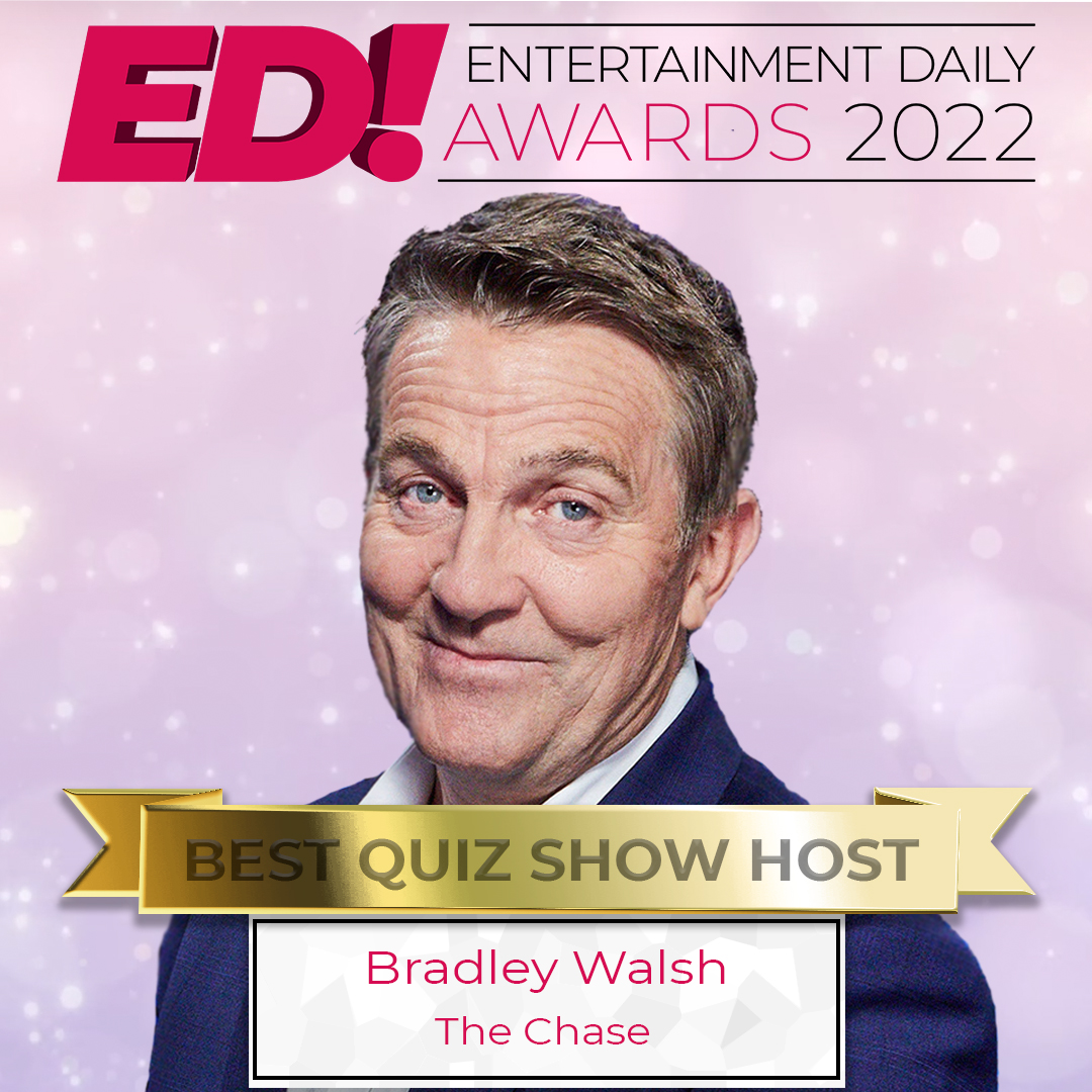 Entertainment Daily Awards - Bradley Walsh wins