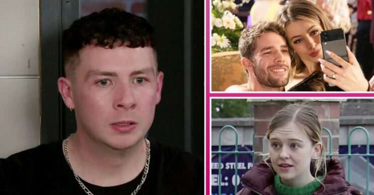 Coronation Street's Jacob, Dasiy and the DJ, and Summer comp image