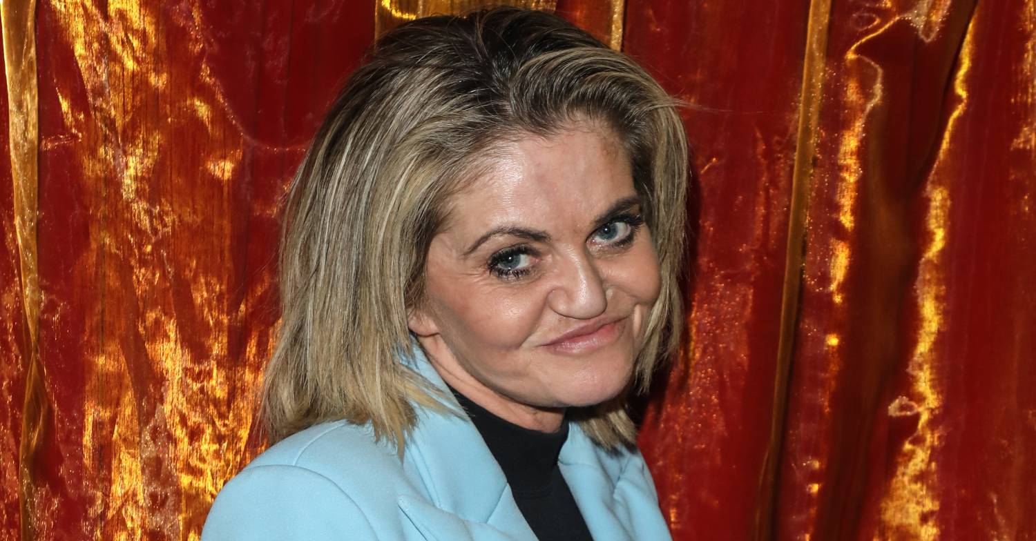 Danniella Westbrook smiles for the camera