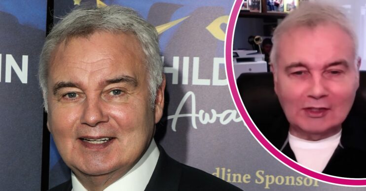 Eamonn Holmes on the red carpet and looking unwell on GB News