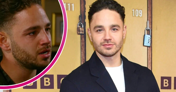 Emmerdale's Adam Thomas is on the red carpet, and in a bubble, Adam Barton is upset